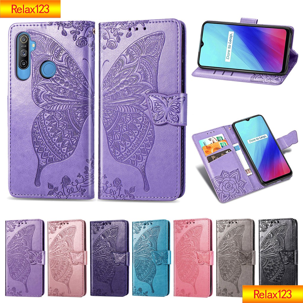 Bao Da Có Ngăn Đựng Thẻ Tiện Dụng Cho Oppo Realme5 5i 5s 6i | BigBuy360 - bigbuy360.vn
