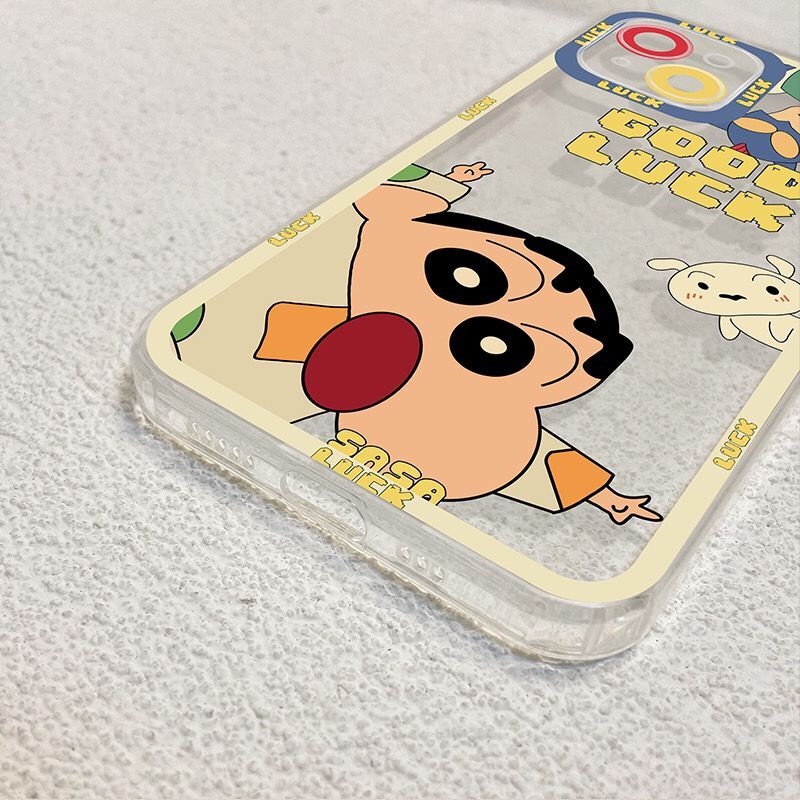 Ốp Điện Thoại Hình Shin-chan Dễ Thương Cho iPhone 14 13 12 11 Pro Max iPhone 7 8 X XR XS Max 6 6s 7 8 Plus SE 2020 2022