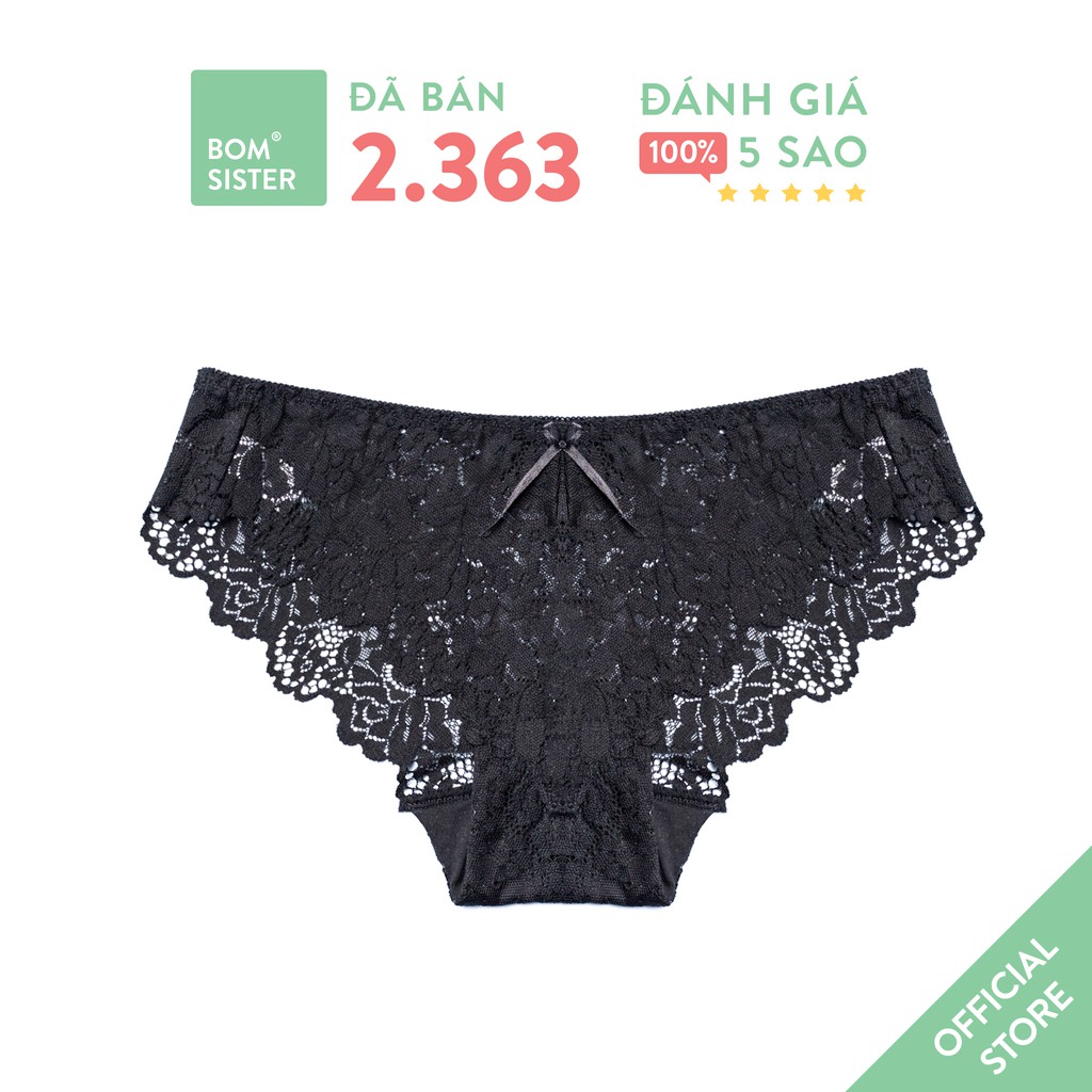 [Mã FAMALLT5 giảm 15% đơn 150k] Quần Lót Chất Ren BOM SISTER Q0510