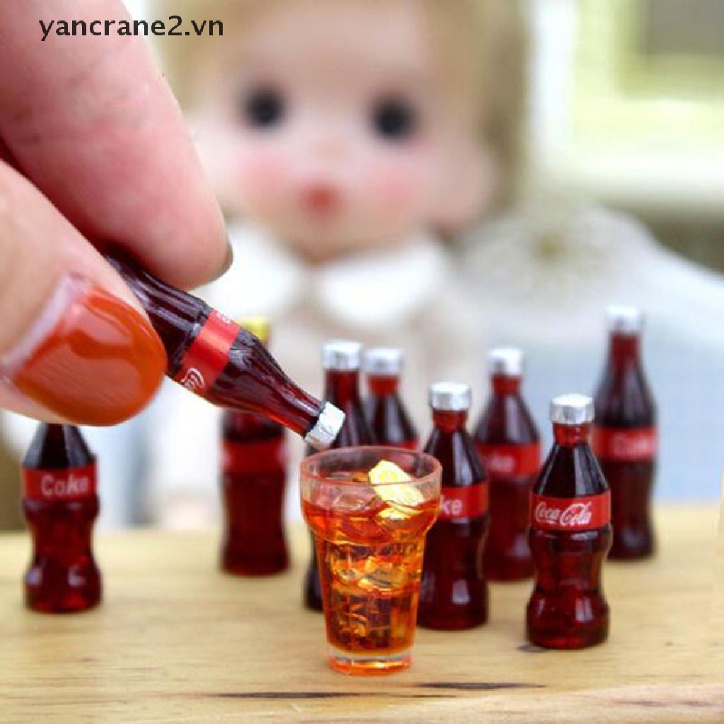 Mô Hình Chai Nước Ngọt 1 / 12 Dùng Trang Trí Nhà Búp Bê