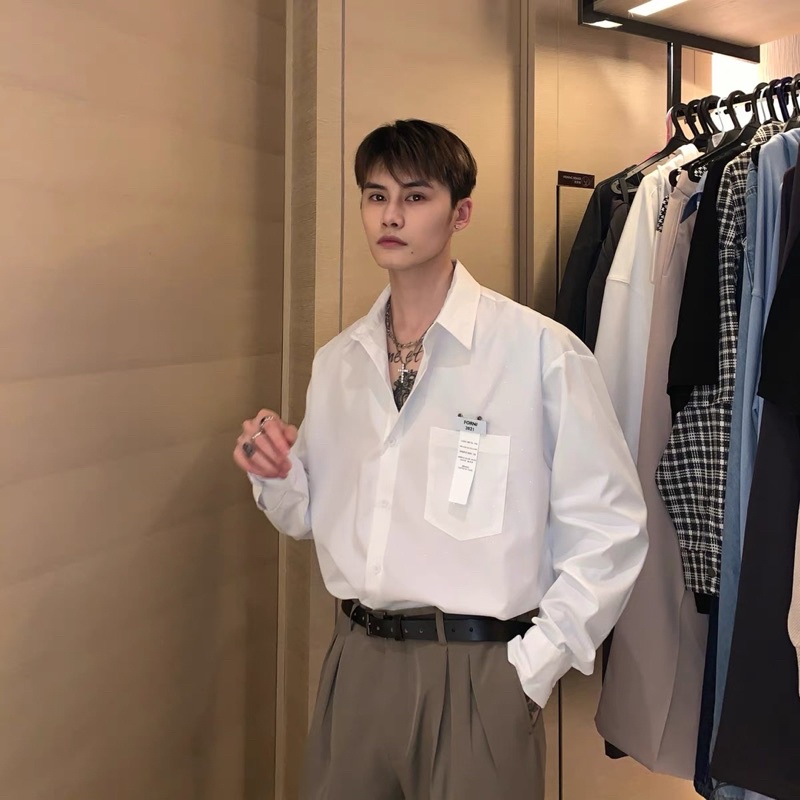 Áo Sơmi Nam Phong Cách Hàn Quốc - Play Boys