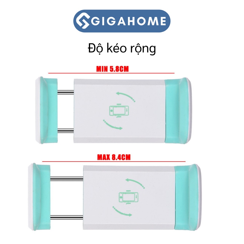 Giá Đỡ Điện Thoại Trên Ô Tô Gắn Cửa Gió Điều Hòa GIGAHOME Kẹp Chắc Chắn, Xoay 360 Độ 10519