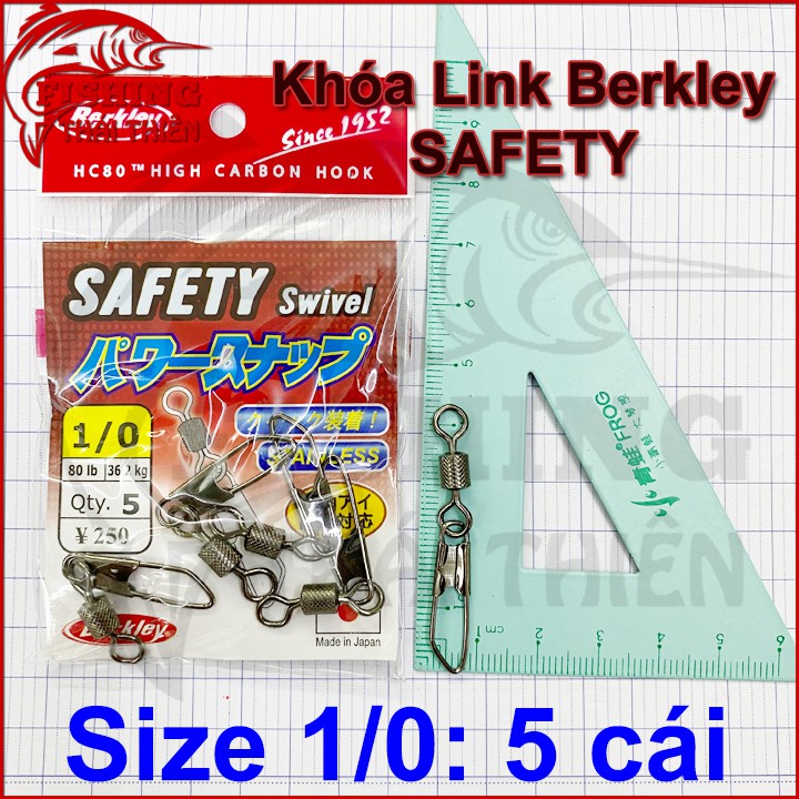 Khóa link câu cá Berkley Safety