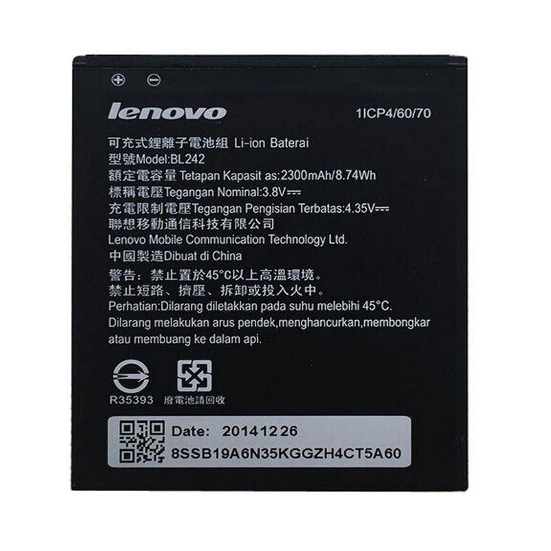 [Dùng Thử 7 Ngày] Pin Lenovo A6000/ A6010/ K3 BL242 Bh 12 tháng