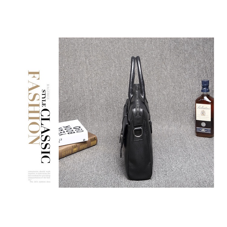 Túi xách nam công sở đẹp thời trang cao cấp, Cặp xách nam công sở bằng da cao cấp T4015 đựng vừa laptop 15.6 inch | BigBuy360 - bigbuy360.vn