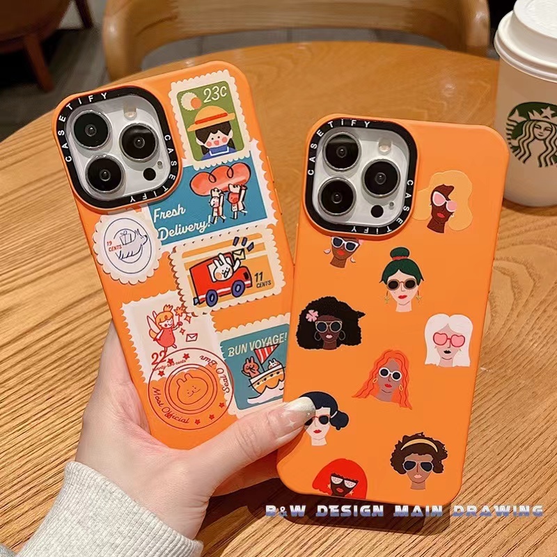 Ốp Điện Thoại Silicone Mềm Màu Cam Chống Sốc Cho iPhone 14 13 12 11 Pro MAX 14Plus IX XS MAX XR