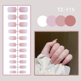 móng tay giả nailbox 24 móng mã TZ ( tặng kèm keo dán )