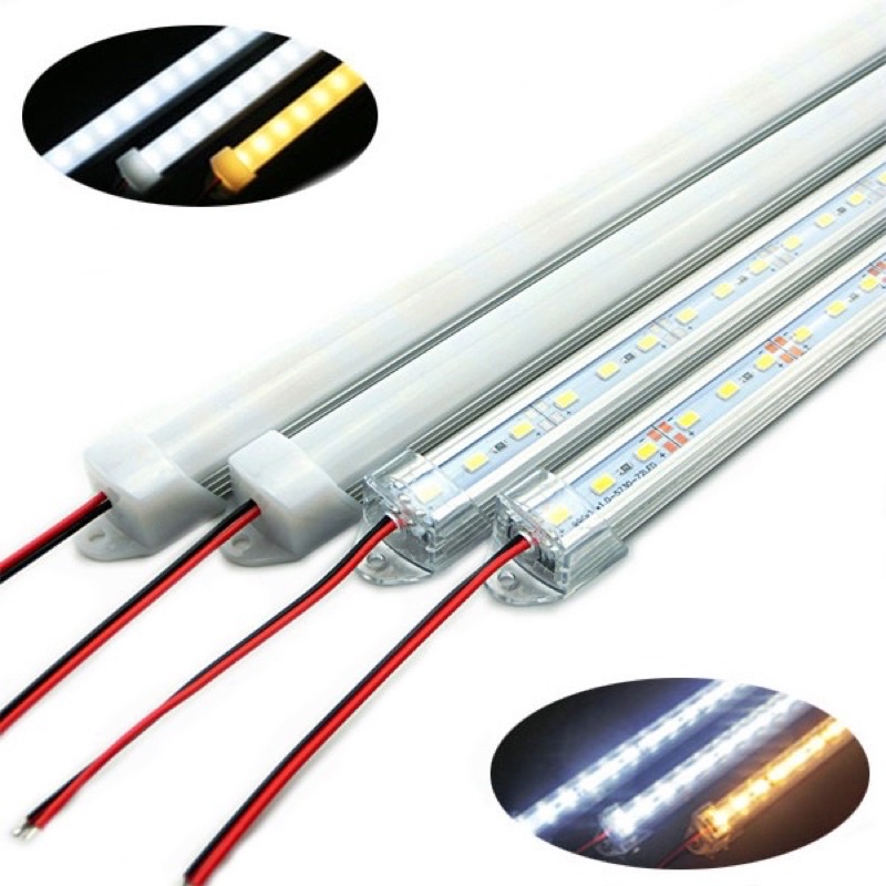 Thanh led 24v_thanh kẹp bình siêu sáng- thích hợp cho hàng quán ăn di chuyển