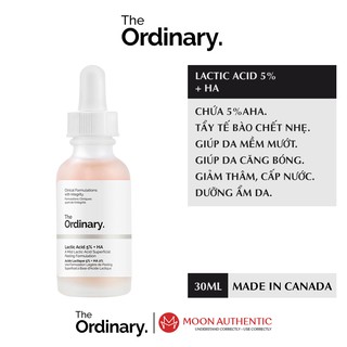 Tinh Chất The Ordinary Lactic Acid 5% + HA 30ml
