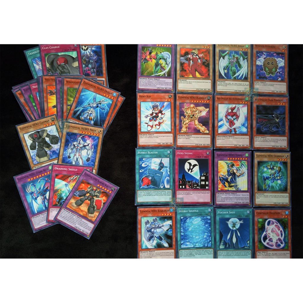 Bộ bài Yugioh - Elemental HERO - Yuki Judai Deck