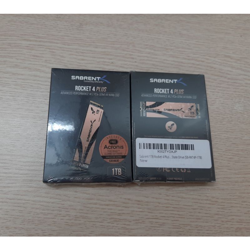 Ổ cứng SSD M2 PCIe 2280 Sabrent Rocket PLUS NVMe  - 1TB Gen 4 x4 - bảo hành 36 tháng