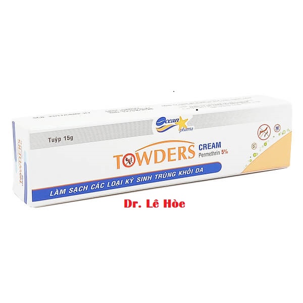 Towder cream 15g - Kem bôi da