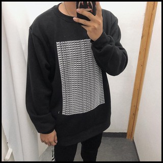 Áo sweater In chữ nhiều