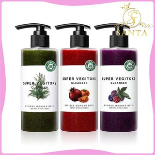 Sữa rửa mặt rau củ super vegitoks xanh 300ml