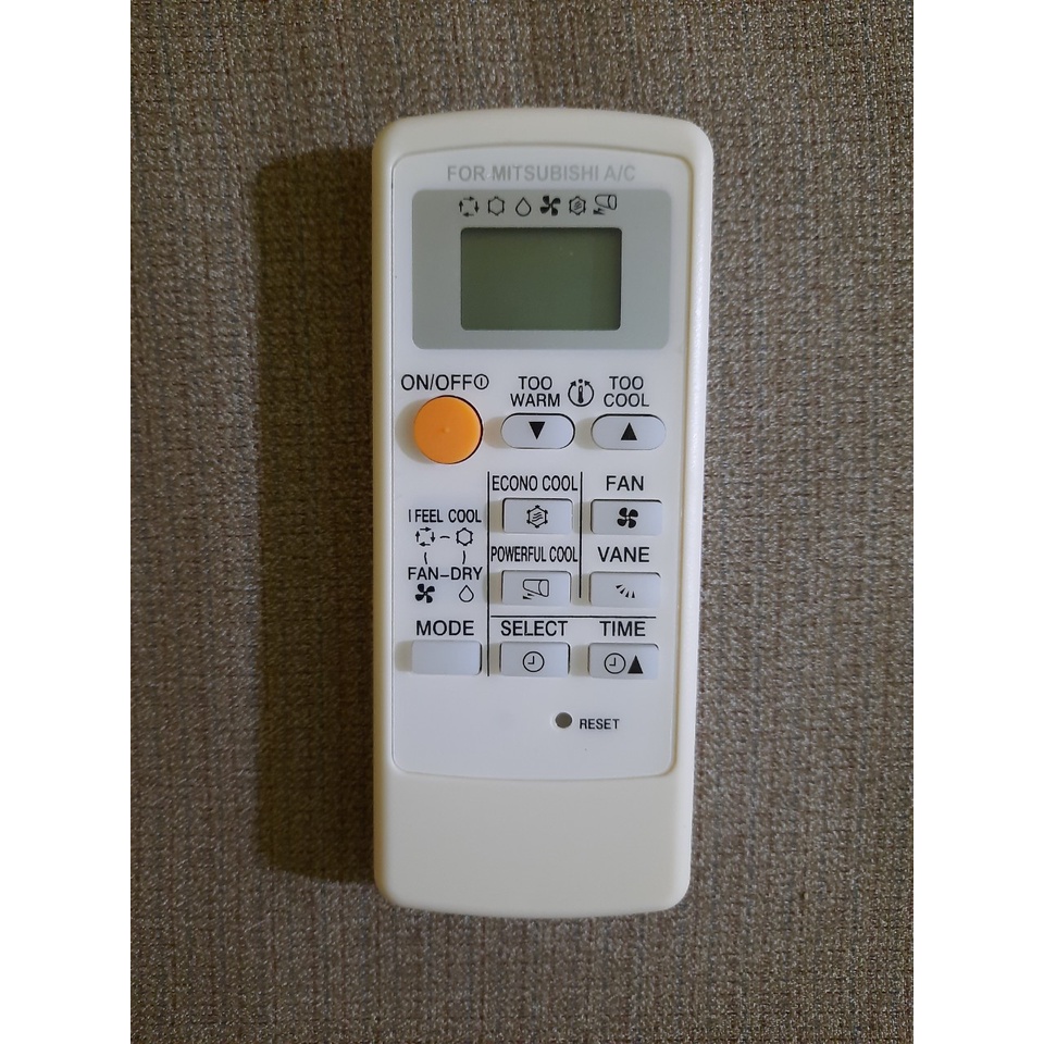 Remote Điều khiển điều hòa Mitsubishi- Hàng mới loại tốt Tặng kèm Pin