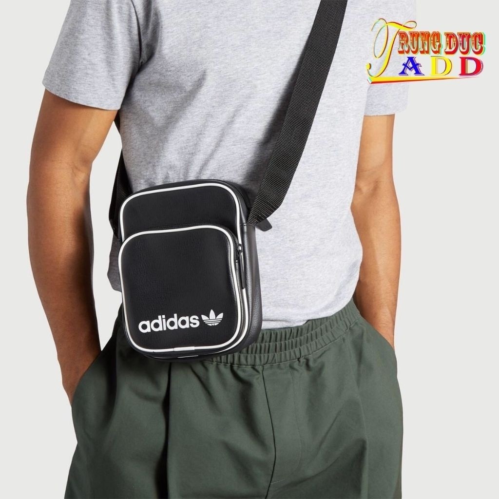 Túi Đeo Chéo Adidas Full Tag Code Da Mềm Mịn Cao Cấp Siêu Đẹp Chất Lượng Tuyệt Vời - Trungducadidas