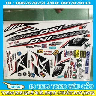 Tem rời ex 150 trắng đỏ sản phẩm y hình 100%