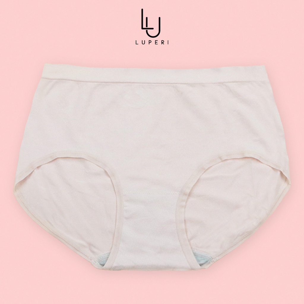 Quần lót nữ cạp cao gen bụng Luperi LUQL766 thiết kế không lằn mông kháng khuẩn khử mùi