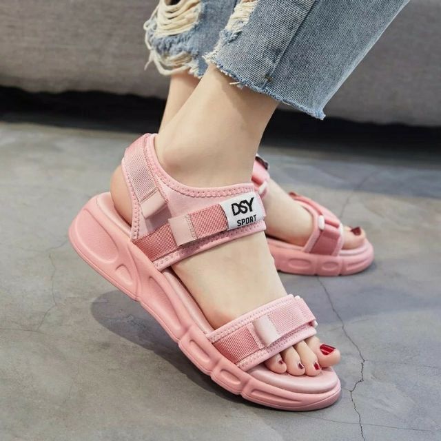 Sandal hồng cute