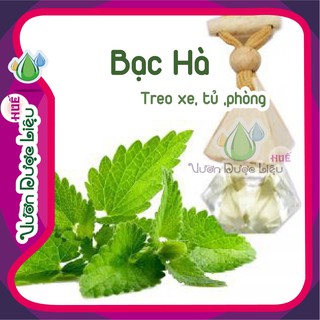 ❣️TINH DẦU treo XE, TỦ, PHÒNG🍀🌺 BẠC HÀ - 10ml Tinh dầu thiên nhiên NGUYÊN CHẤT - Vườn Dược Liệu Huế