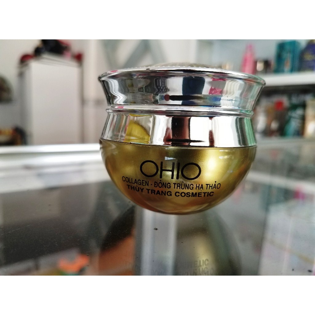 Kem dưỡng trắng - Chống nhăn - Tái Tạo - Bảo vệ da 12 tác dụng OHIO Collagen – Đông Trùng Hạ Thảo