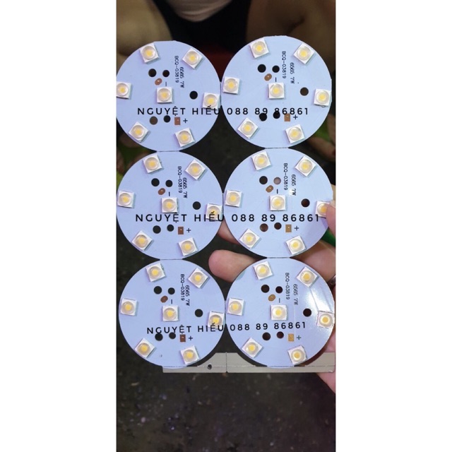 Set 10 chip led 7W-21V