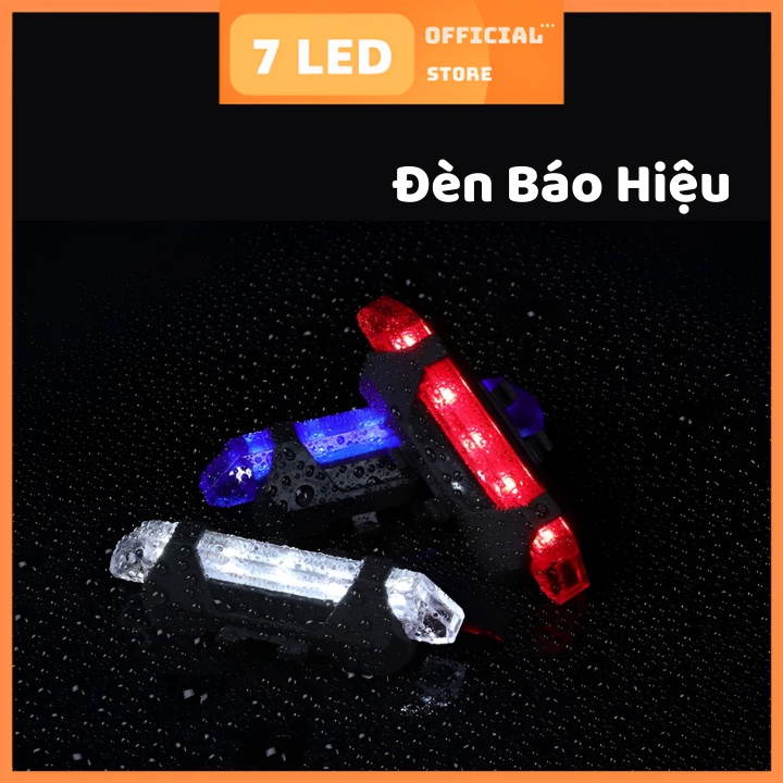 Đèn báo hiệu, đèn LED thả diều và gắn đuôi xe đạp LED cổng sạc USB