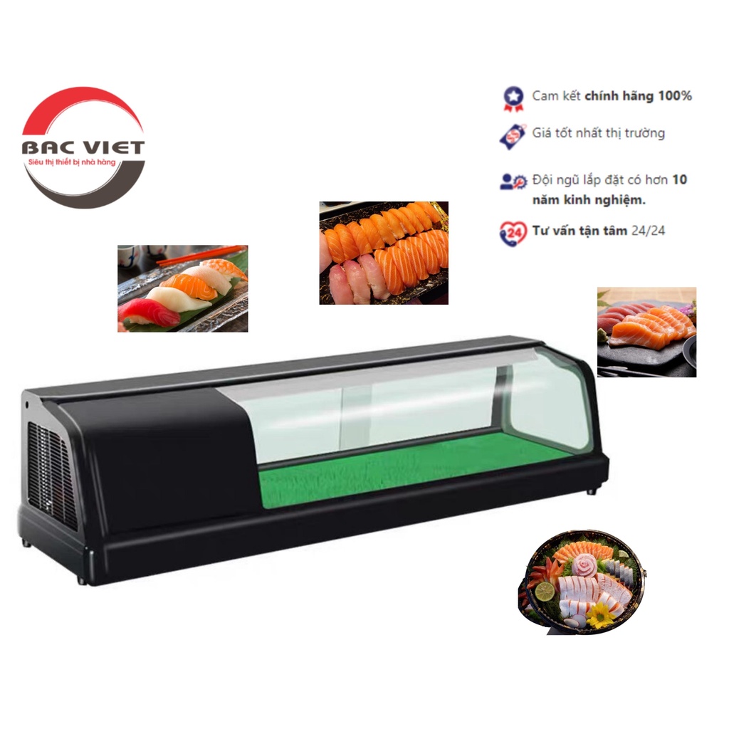 Tủ trưng bày SuShi để bàn cao cấp [ Bảo hành 12T ]