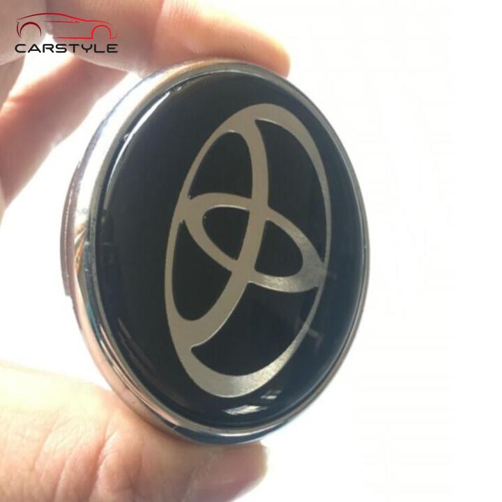 Logo chụp mâm, ốp lazang bánh xe ô tô Toyota đường kính 60mm | BigBuy360 - bigbuy360.vn