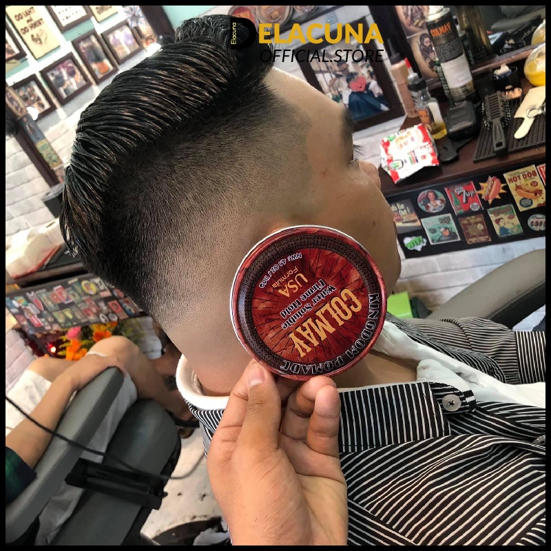 Sáp vuốt tóc nam Colmav Kingdom Pomade Ver 2 giữ nếp cao cấp hương nước hoa Delacuna C02