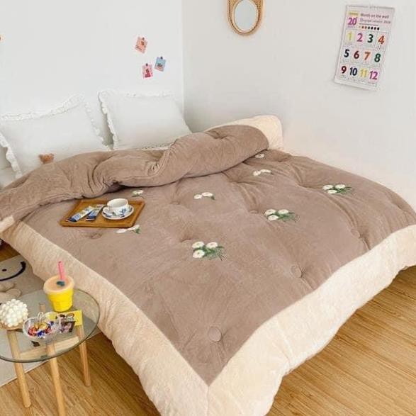 [Hàng Hot 2020] Chăn Lông Thỏ Đại Hàn 4.5 Kg Siêu Dày Siêu Ấm | BigBuy360 - bigbuy360.vn