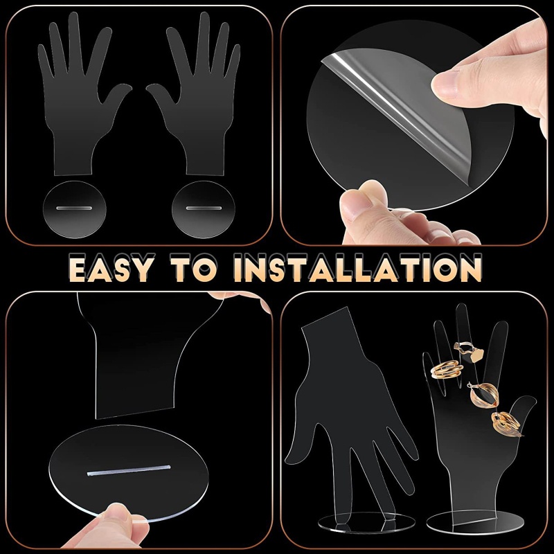 Giá Đỡ Trưng Bày Trang Sức Hình Bàn Tay