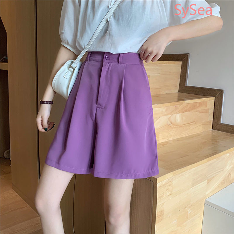 Plus Size Women's Summer High-waisted Loose Casual Wide-leg Shorts | BigBuy360 - bigbuy360.vn