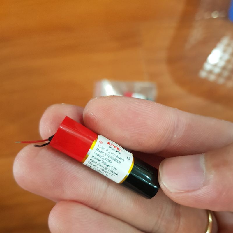 Pin tai nghe 3.7V pin Bluetooth chính hãng