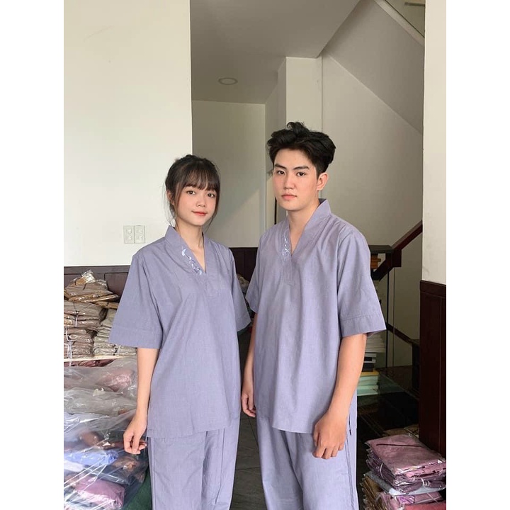 ĐỒ LAM ĐI CHÙA ĐỒ PHTJ GIÁO#BỘTHUYEN NAM CHẤT LIỆU VẢI XÔ TIXI NHẬP NGOAI