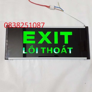 Đèn Exit 2 mặt có chữ lối thoát