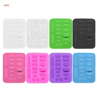 Bộ 16 Nút Silicone Đậy Ổ Cắm Máy Tính Chống Bụi