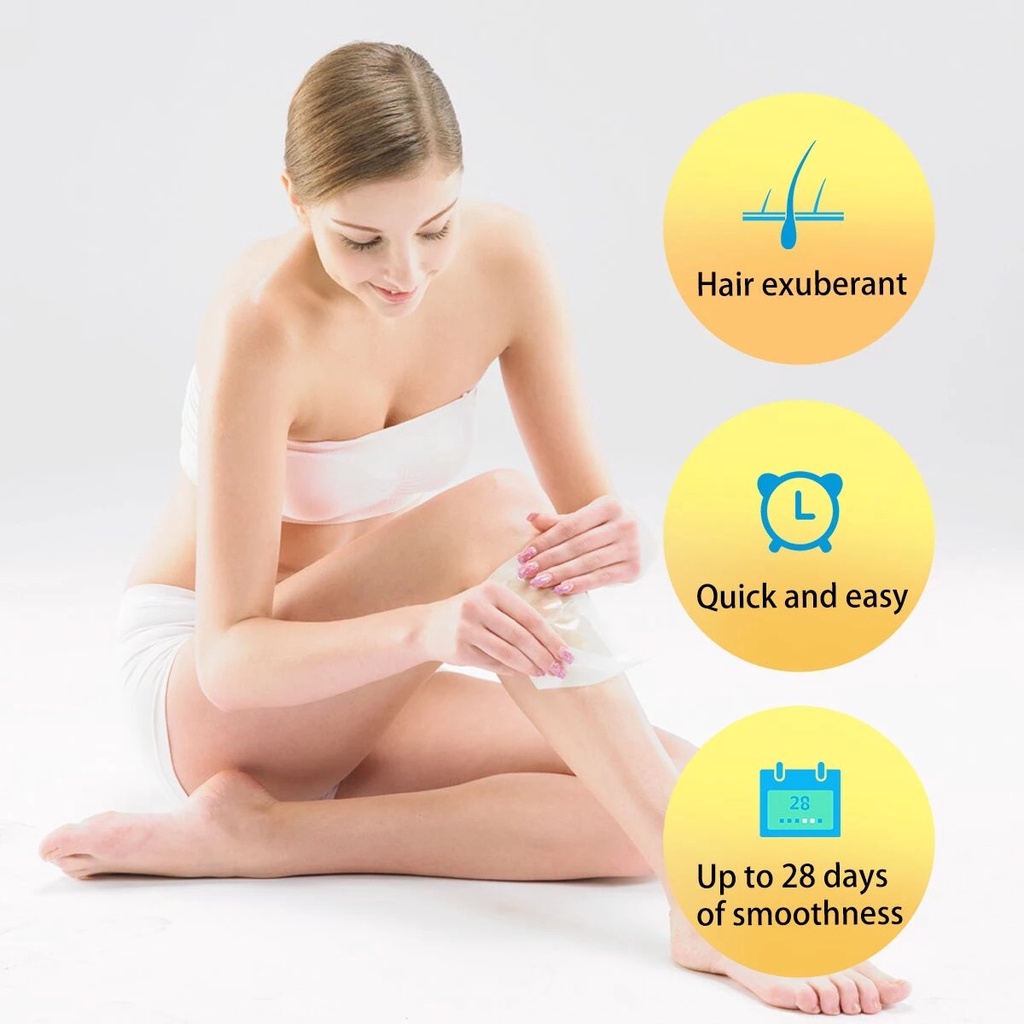 Set 10 Miếng Dán Tẩy Lông Vùng Bikini Không Đau Chuyên Nghiệp