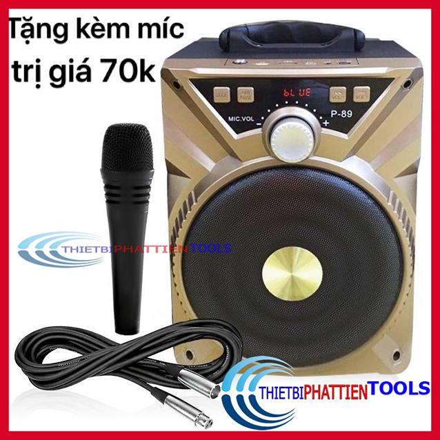 Loa KIOMIC P88 - Tặng mic có dây - Tặng cáp sạc