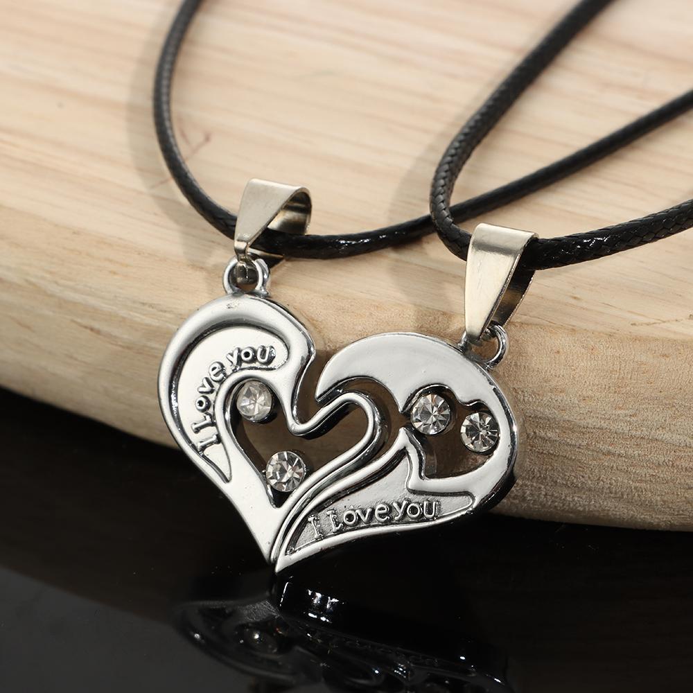Mặt Dây Chuyền Hình Trái Tim Độc Đáo Thời Trang Thích Hợp Làm Quà Valentine