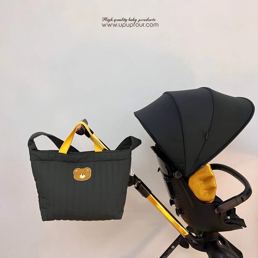 Túi đeo vai đa năng thêu họa tiết thời trang 2022 cho mẹ bé