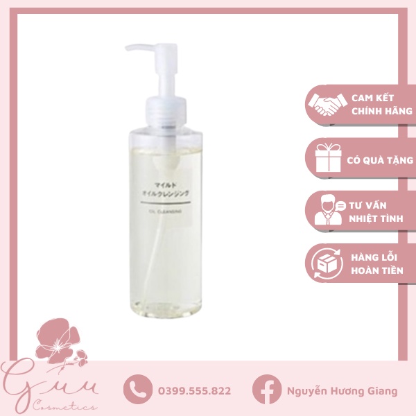 Dầu tẩy trang Muji Oil Cleansing 200ml - Guu