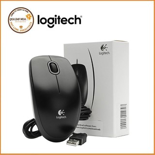 Chuột máy tính có dây Logitech B100 Optical USB Mouse