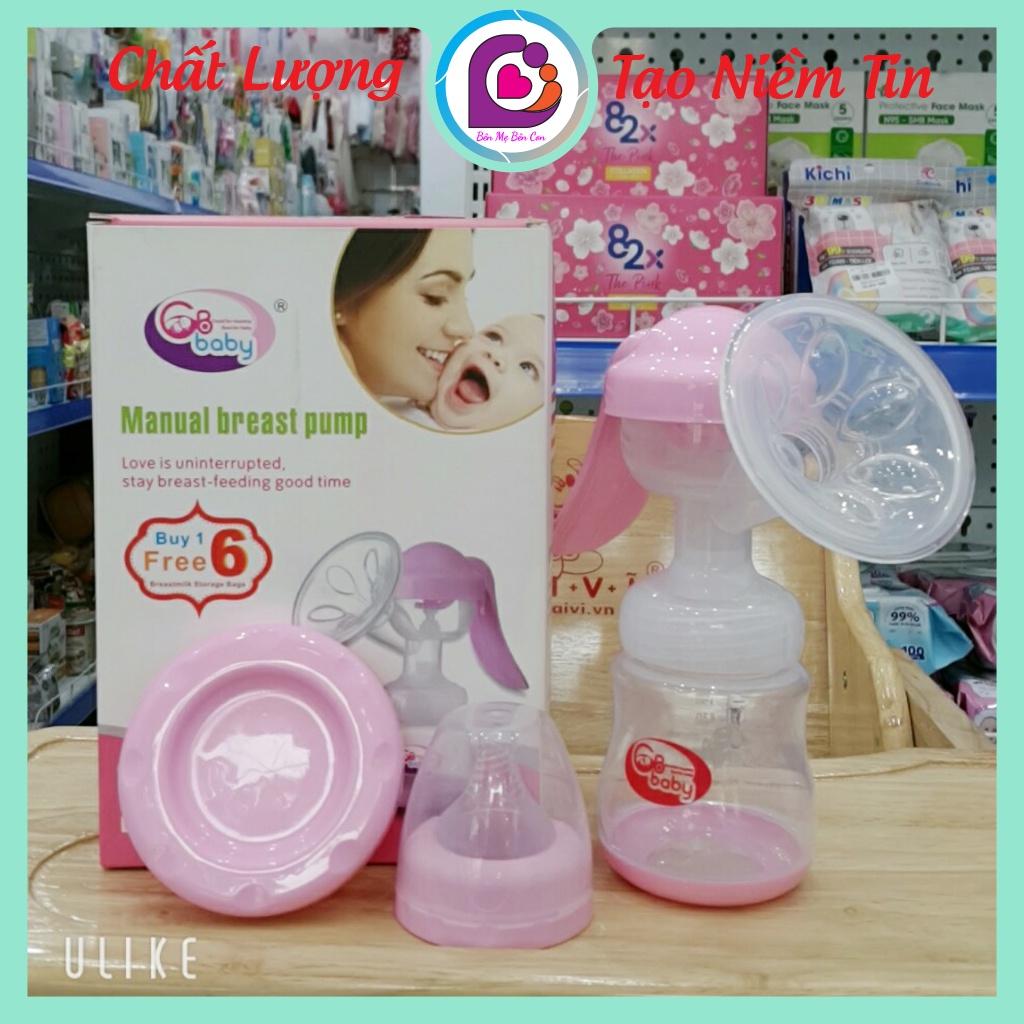 Máy hút sữa cầm tay GB-Baby Hàn Quốc  Tặng kèm túi trữ sữa