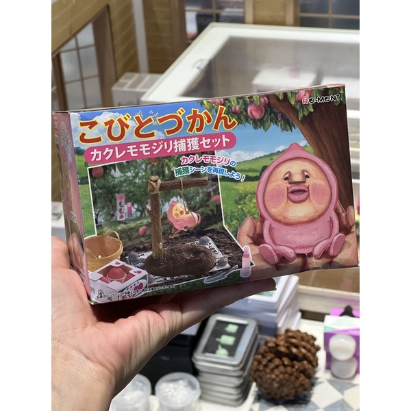 Re-ment rement set kobito bẫy quả đào