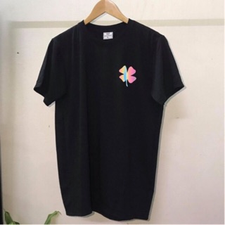 ÁO THUN LOGO CỎ 4 LÁ MAY MẮN PHẢN QUANG 7 MÀU