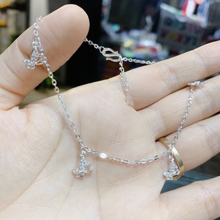 Các mẫu lắc chân bạc cho nữ