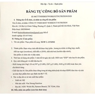 Bột Lysine Bio Island Úc cho bé