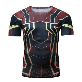Áo thun nam người nhện spider man sẵn XL