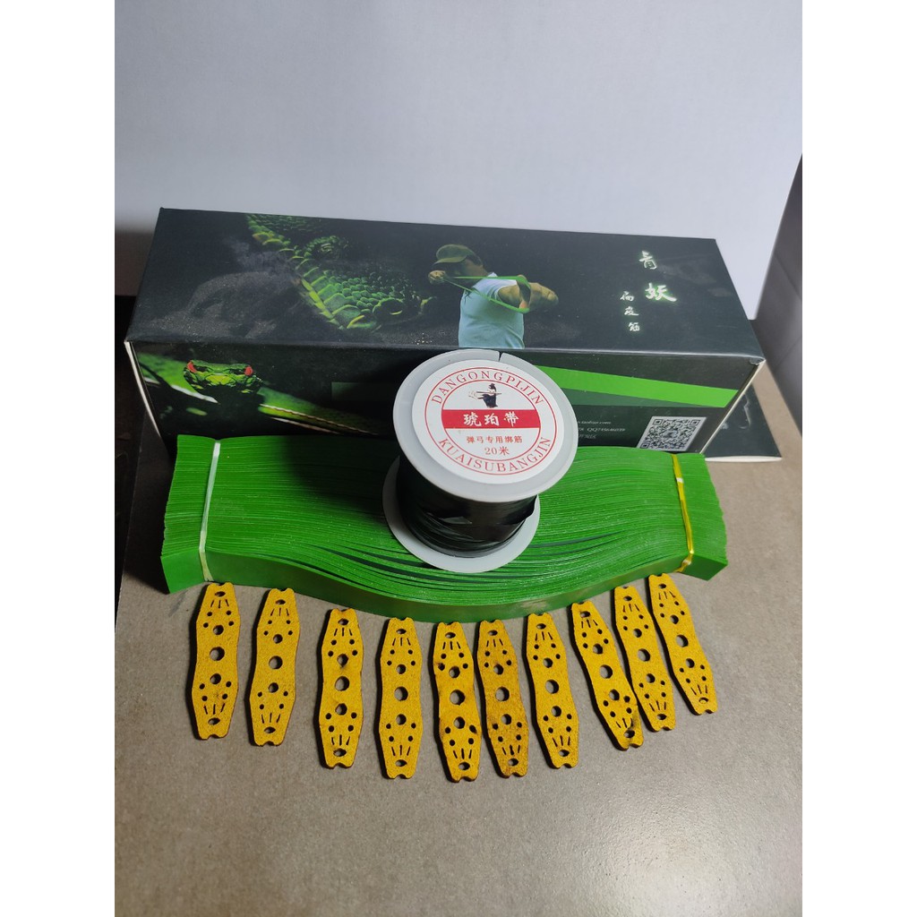 1m DÂY THUN QUỶ XANH CHÍNH HÃNG DÂY THUN CAO SU THIÊN NHIÊN 0.6-0.65-0.7-0.75 cắt theo yêu cầu